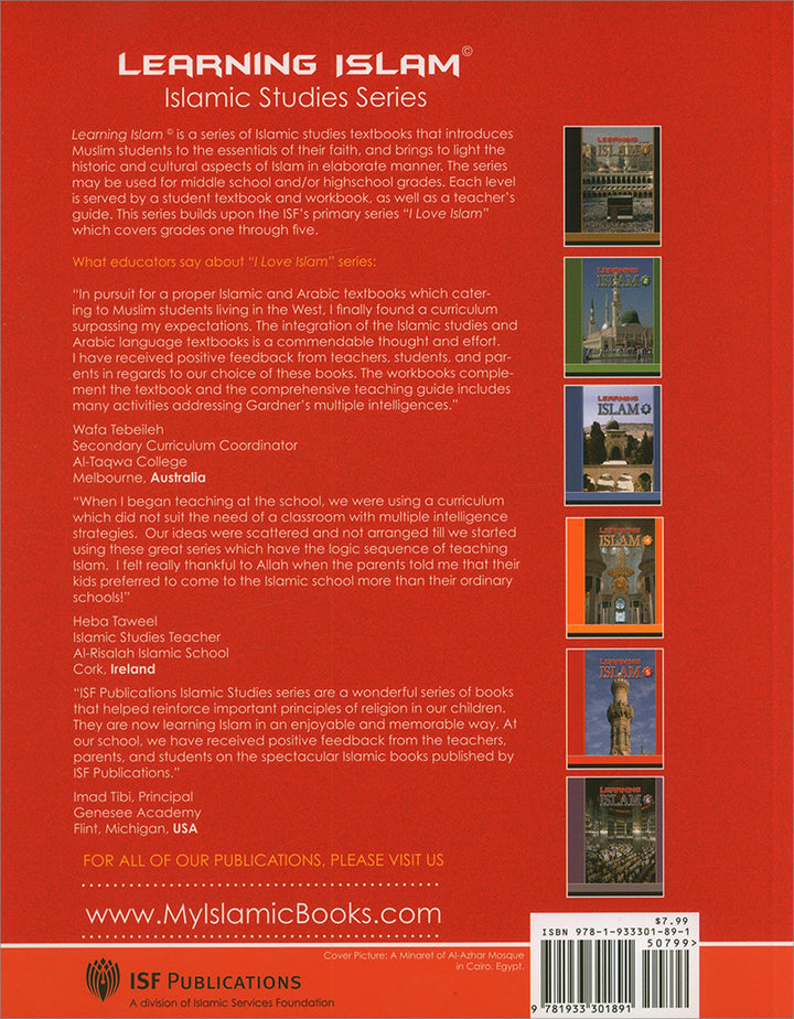 Learning Islam Workbook: Level 5 (11th Grade, Weekend/International Edition)