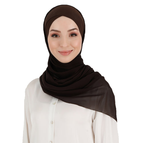 Premium Turkish Chiffon Shawl Hijab: Timeless Style with Turkish Elegance