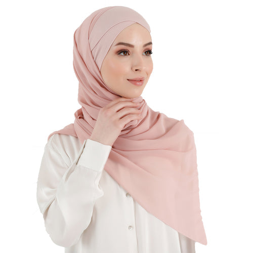 Premium Turkish Chiffon Shawl Hijab: Timeless Style with Turkish Elegance