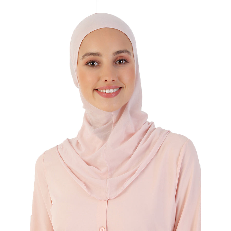Turkish Neck Undercap for Amira Hijab: Effortless Elegance and Comfort in One Piece