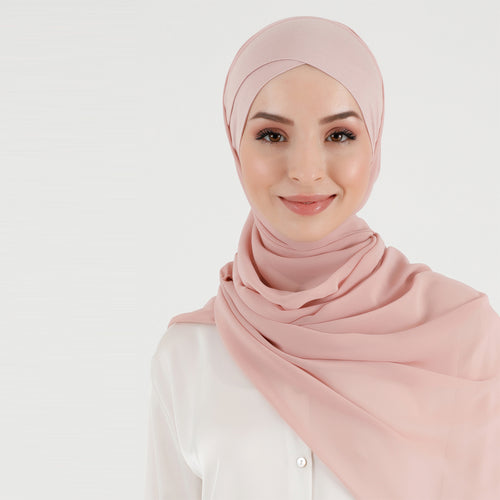 Premium Turkish Chiffon Shawl Hijab: Timeless Style with Turkish Elegance