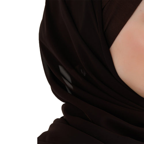 Premium Turkish Chiffon Shawl Hijab: Timeless Style with Turkish Elegance