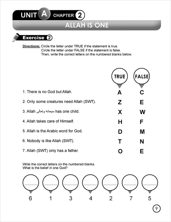 I Love Islam Workbook: Level 1 (Second Edition)
