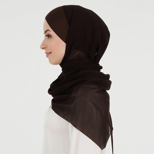 Premium Turkish Chiffon Shawl Hijab: Timeless Style with Turkish Elegance