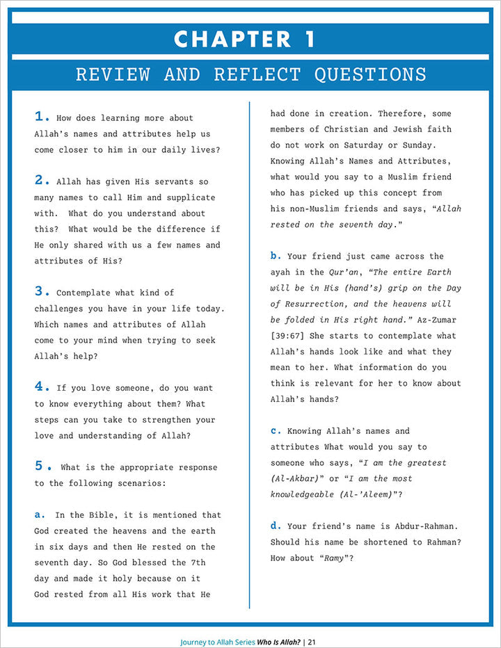 Who is Allah? A Particular Guide to Knowing Allah