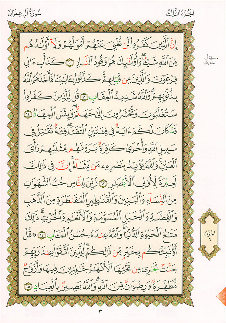 Al-Qaida Al-Nouraniyah and its Applications to Al-Zahra’ II (Surat Al-Imran) القاعدة النورانية وتطبيقاتها على الزهراء الثانية (سورة آل عمران)