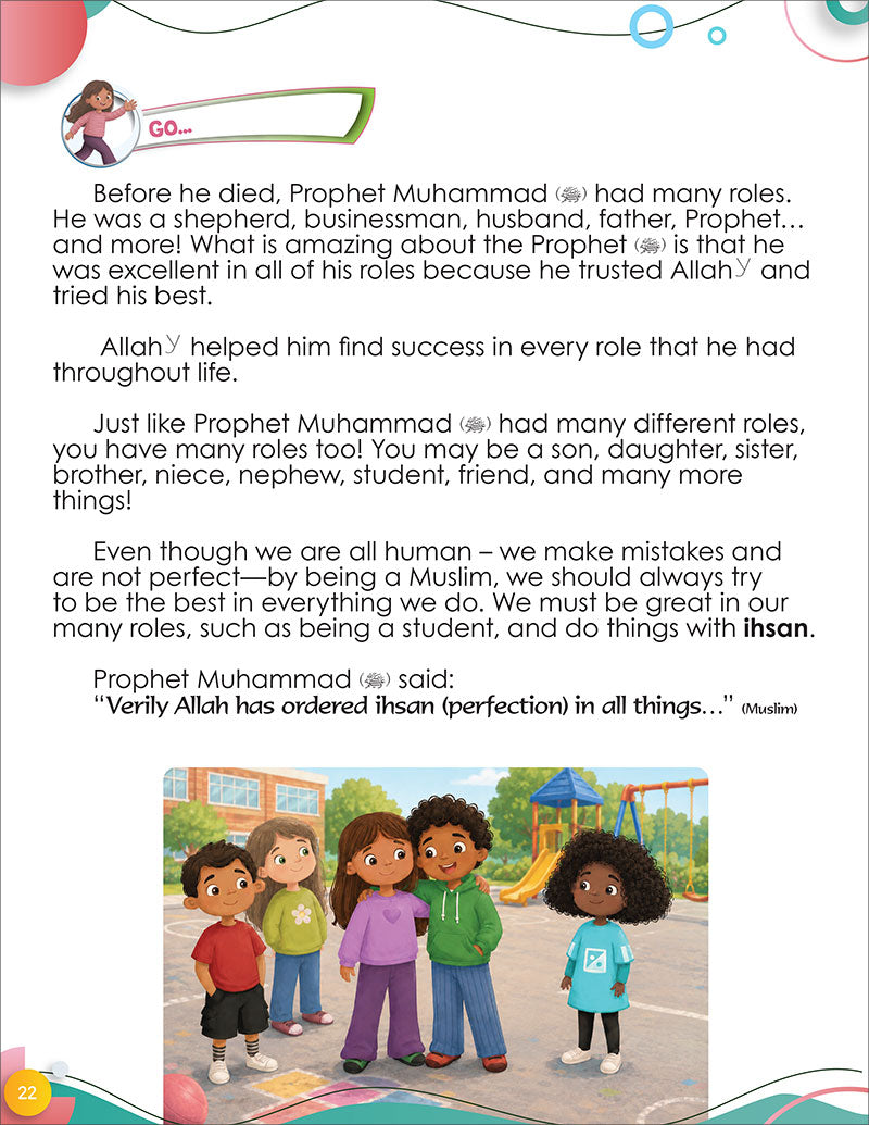 Growing with Islam - Noorart Islamic Studies: Grade 2