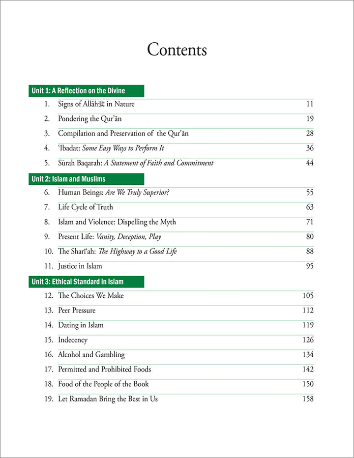 Weekend Learning Islamic Studies: Level 9