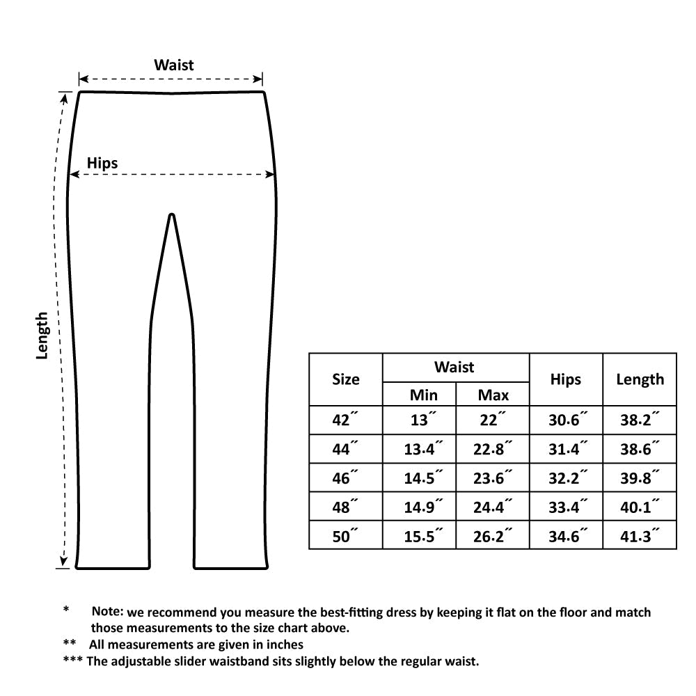 Men's Under Thobe Serwal/Pants - White Color