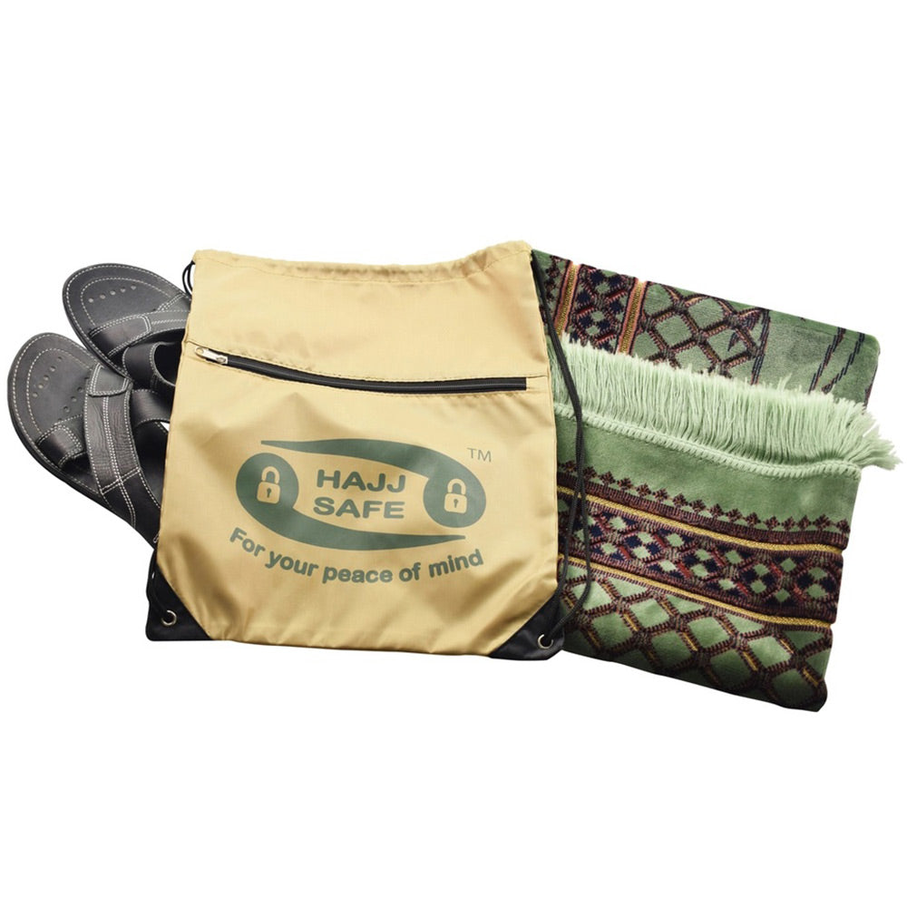 Hajj & Umrah Shoe and Prayer Mat Bag