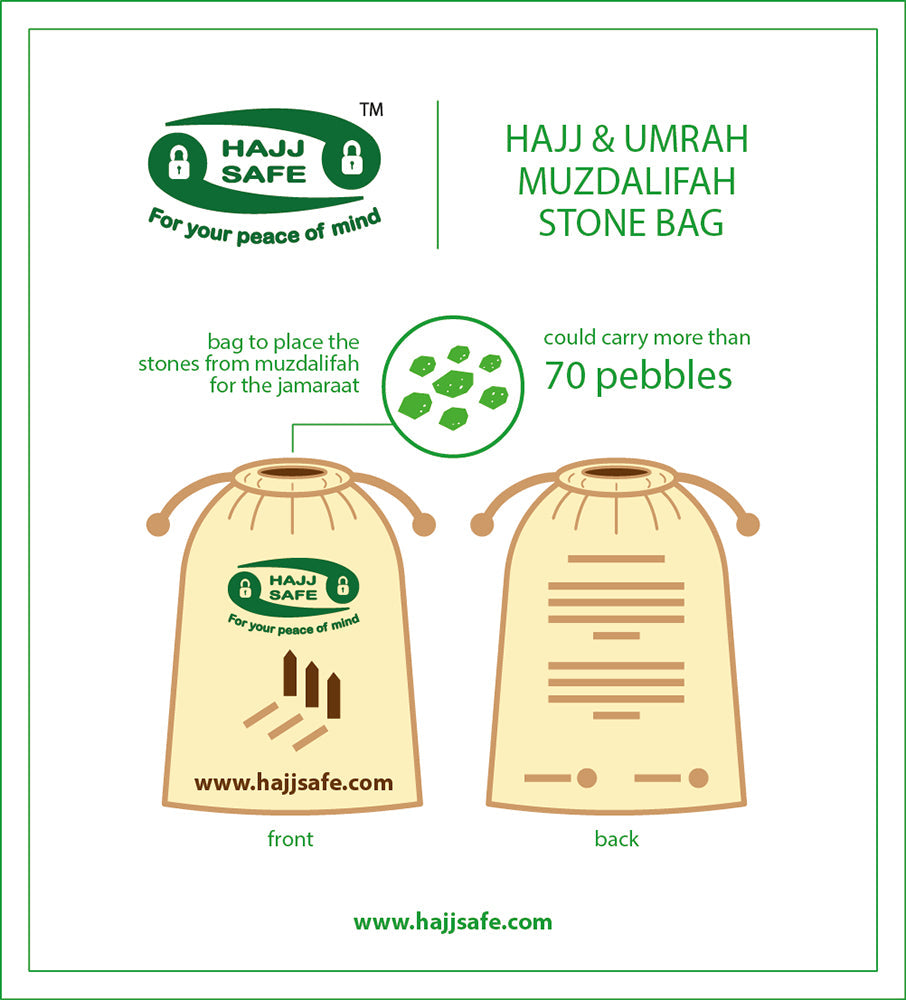 Hajj & Umrah Shoe and Prayer Mat Bag