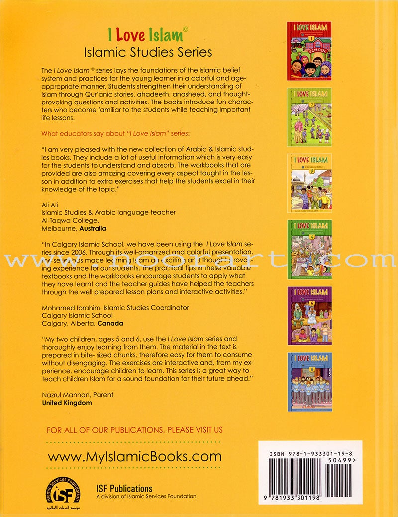 I Love Islam Workbook: Level 3 (International/Weekend Edition)