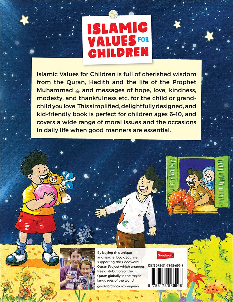 Islamic Values for Children (Large)