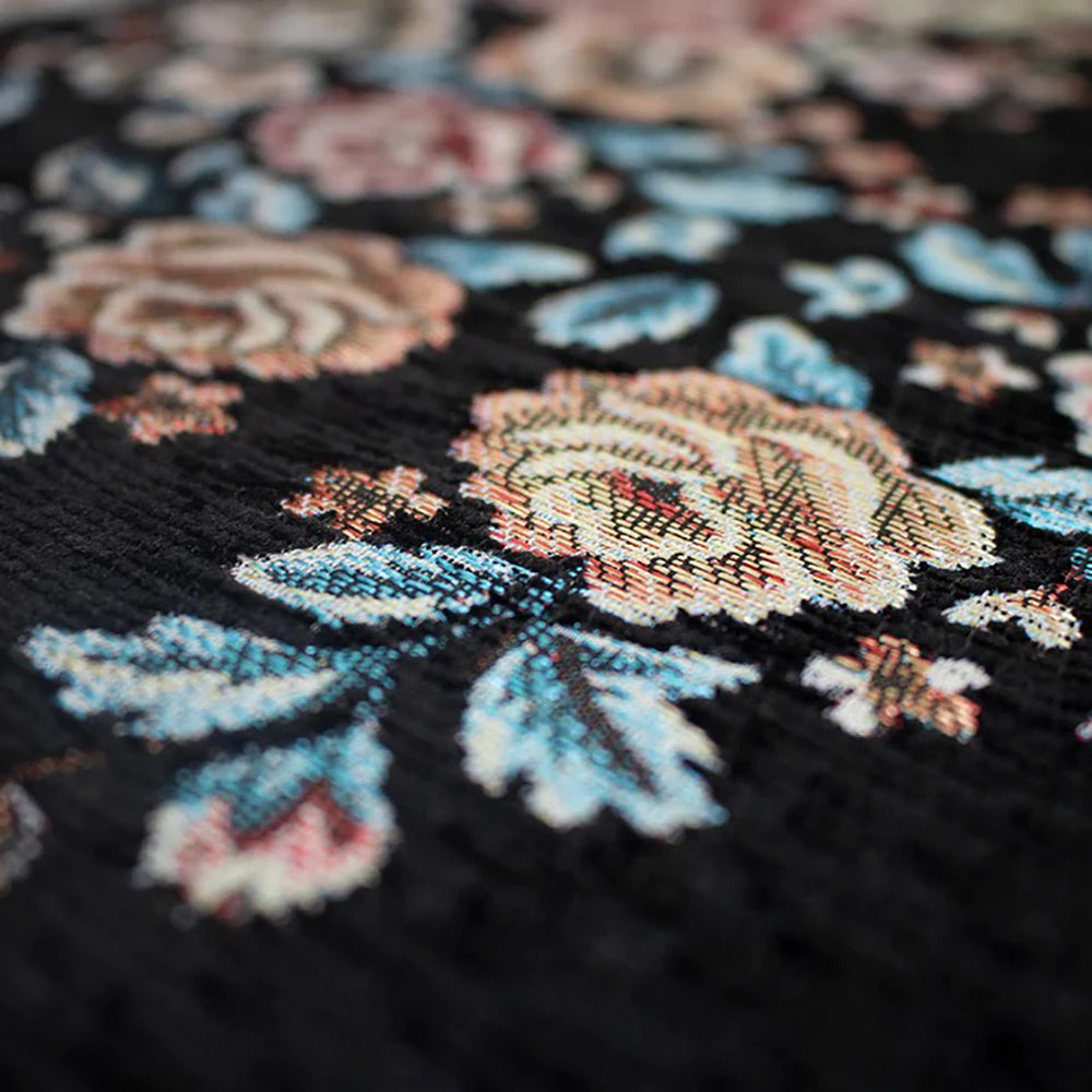 Luxury Thin Velvet Islamic Prayer Rug - 5 Different Colors