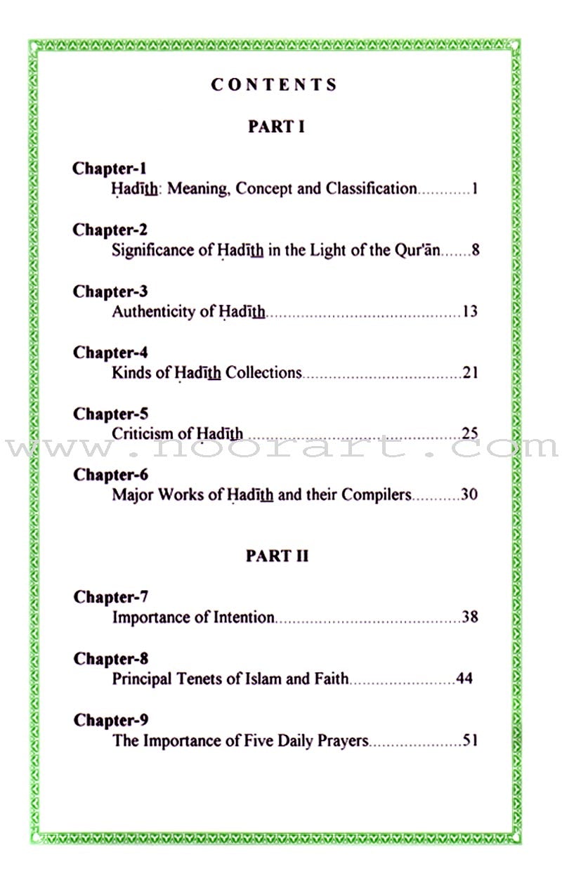 A Study of Hadith