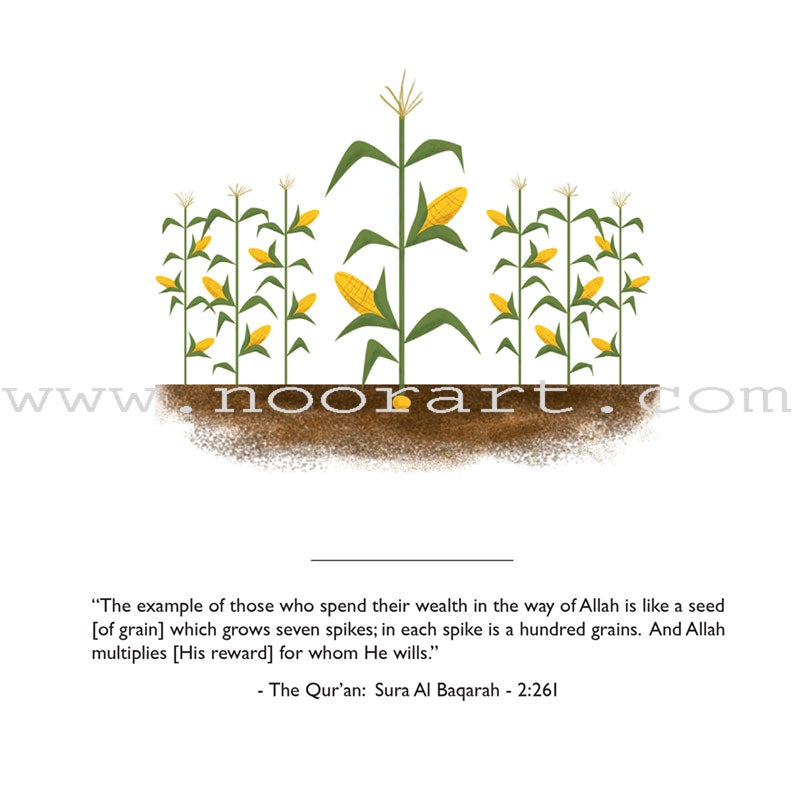 Ilyas and Duck in A Zakat Tale - a story about giving