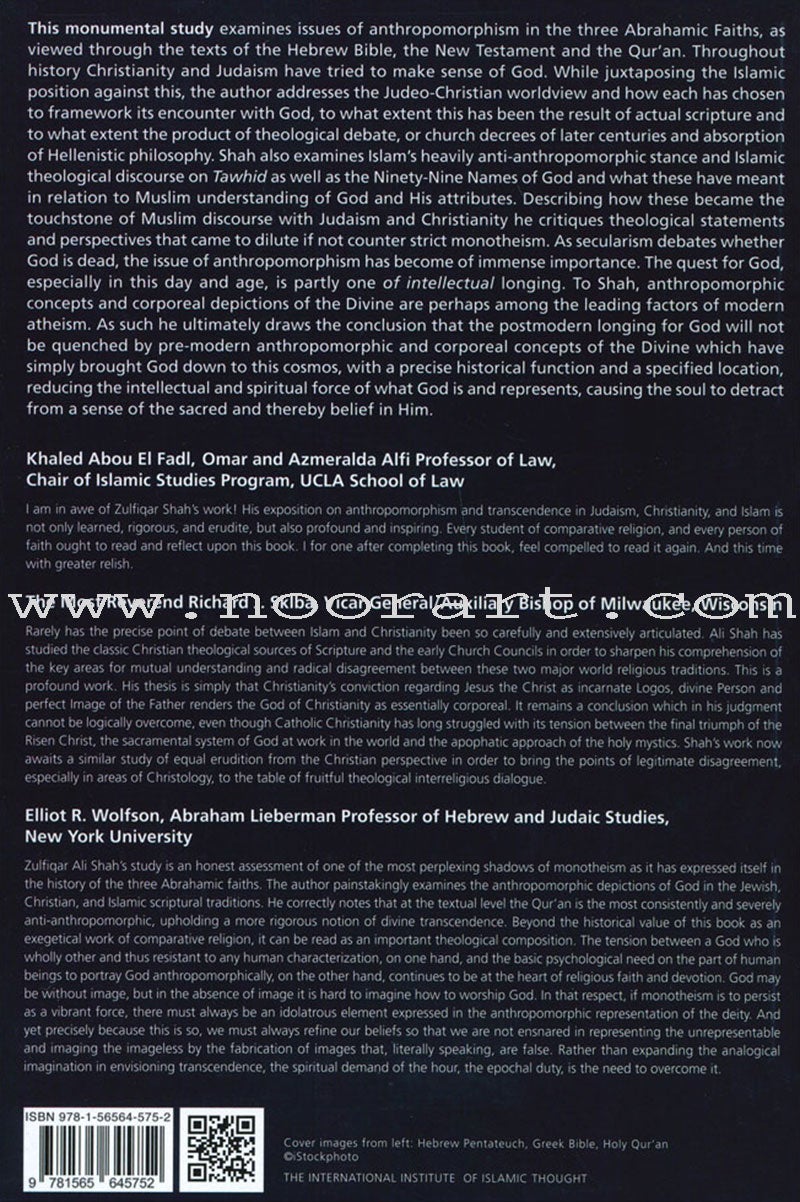 Anthropomorphic Depictions of God: The Concept of God in Judaic, Christian and Islamic Traditions