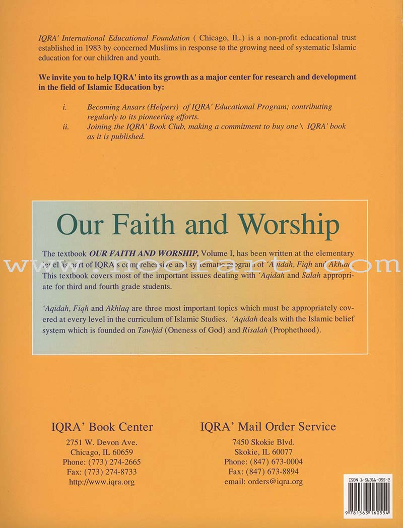 Our Faith and Worship Textbook: Volume 1