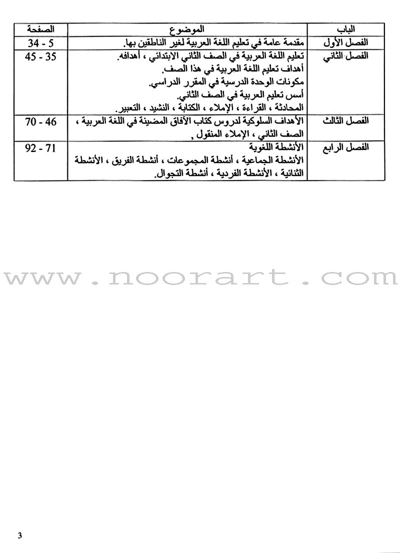 Horizons in the Arabic Language Teacher Book: Level 2 الآفاق في اللغة العربية كتاب المعلم