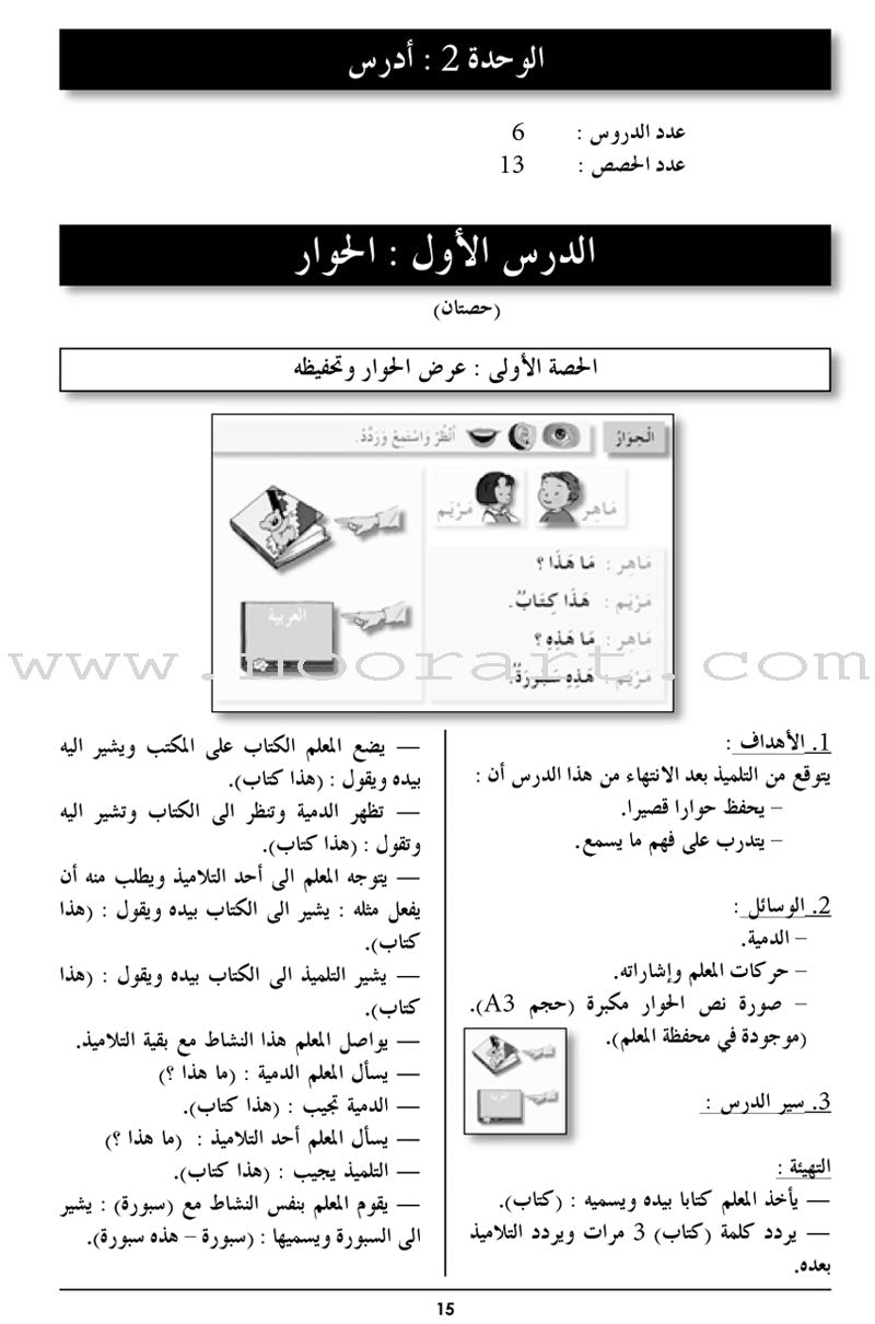 I Love The Arabic Language Teacher Book: Level 1 أحب اللغة العربية دليل المعلم