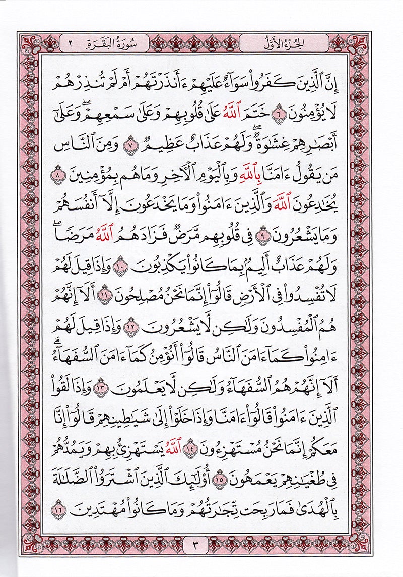 Mushaf al-Madinah (Small, Non Saudi Version, Color may Vary) مصحف المدينة