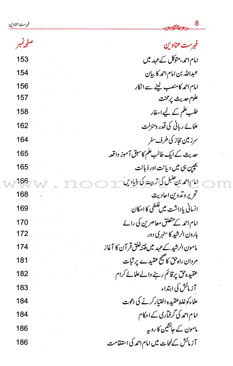 Imam Ahmad bin Hanble (urdu) إمام أحمد بن حنبل