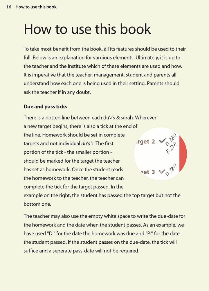 Essential Du'a's & Surahs: Book 1 (Madinah script)