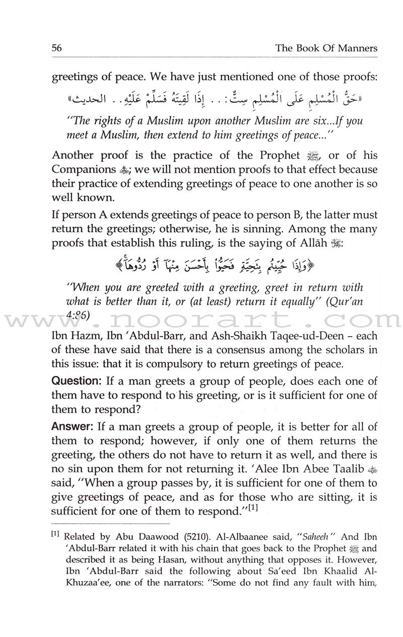 The Book of Manners