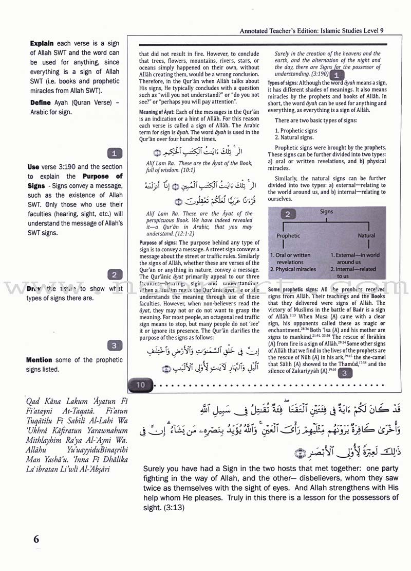Islamic Studies Teacher's Manual: Level 9 (with Annotated CD-ROM)
