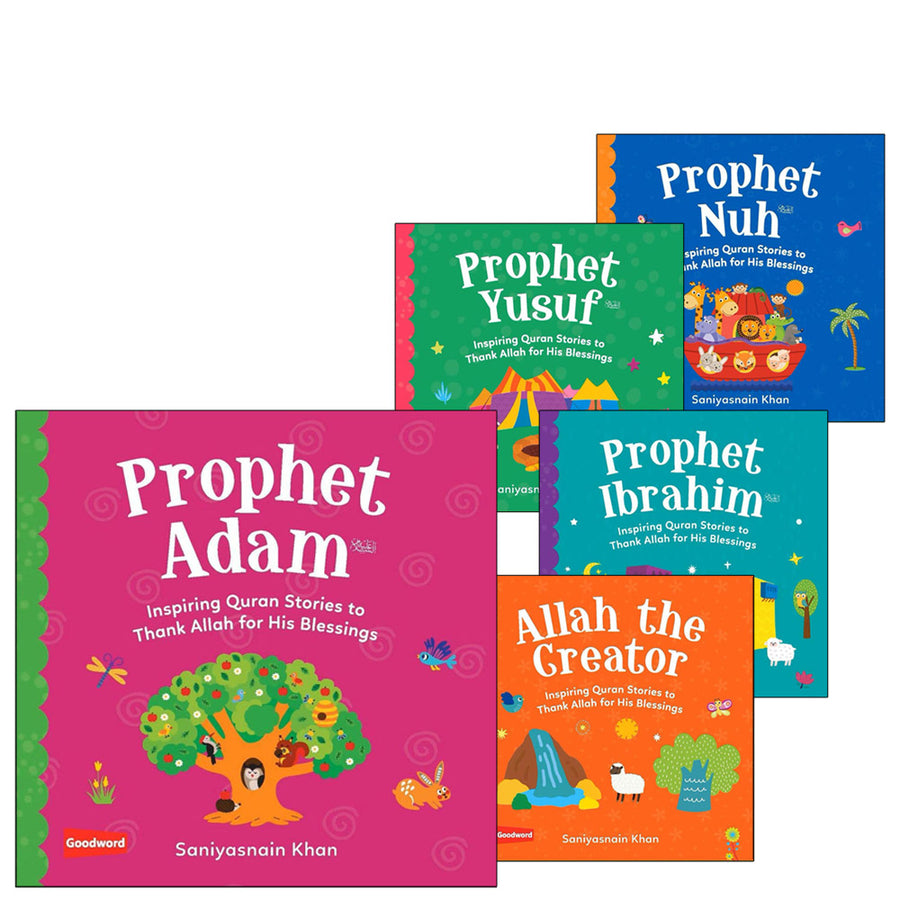 Baby’s First Box of Quran Stories (Set of 5 Books, Volume 1)
