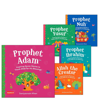 Baby’s First Box of Quran Stories (Set of 5 Books, Volume 1)