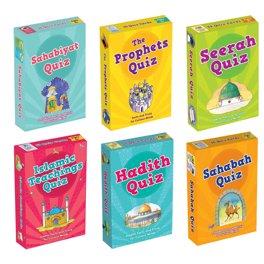 My First Islamic Quiz Collection (Set of 6 Card Packs)
