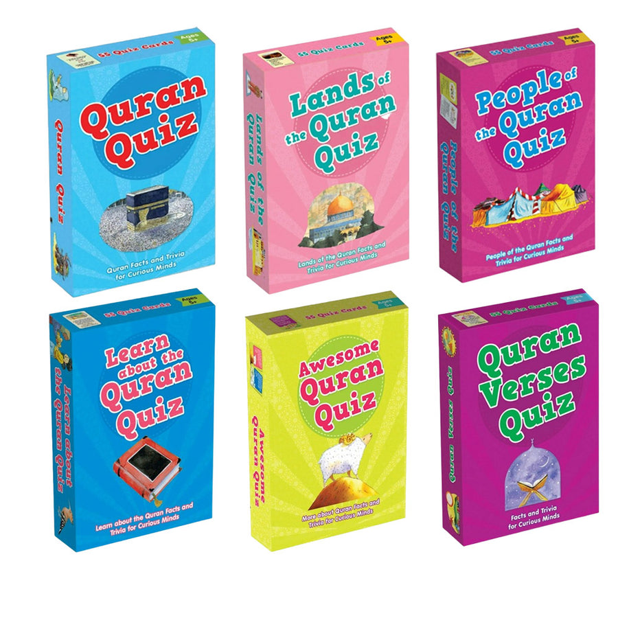 My First Quran Quiz Collection (Set of 6 Books)