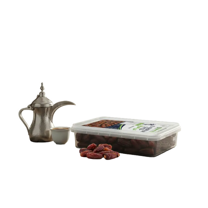 Mabroom Dates Deluxe 2.2LB  - Exquisite Saudi Delicacy with Subtle Sweetness | Rich in Fiber, Vitamins, and Minerals | Perfect Energy-Boosting Snack