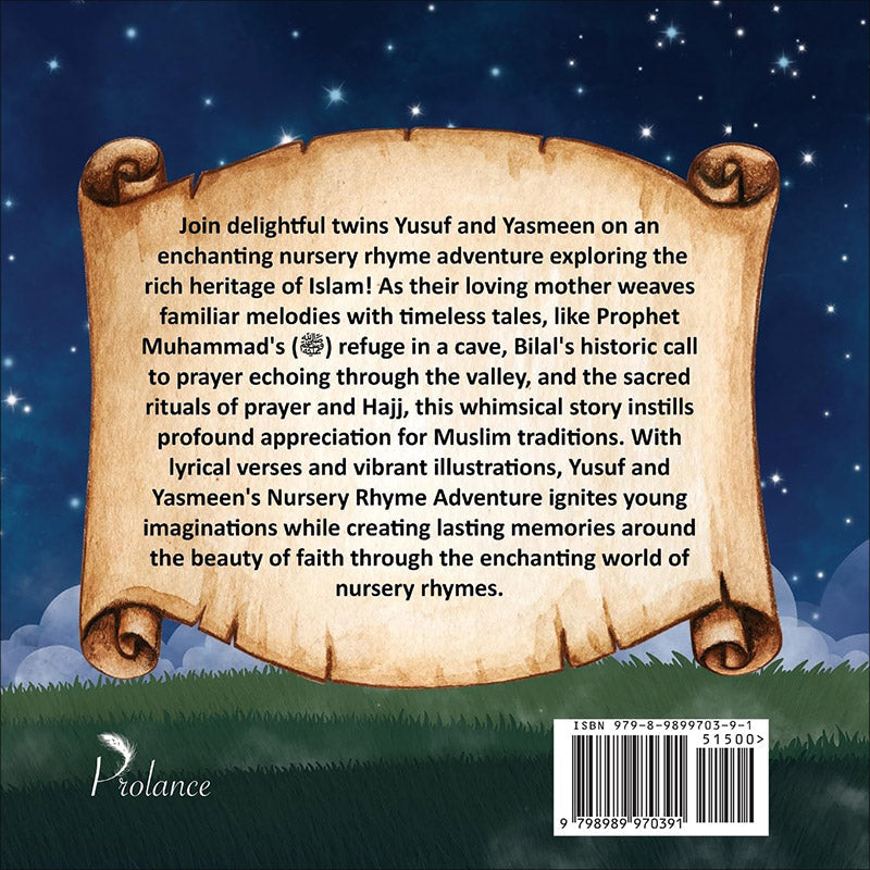 Yusuf and Yasmeen's Nursery Rhyme Adventure