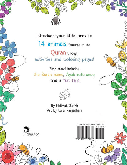 14 Animals in the Quran: Activity & Coloring Book - Part 1