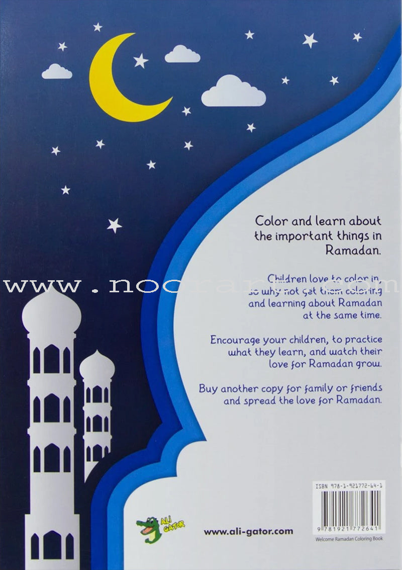 Ramadan Coloring & Activity Book (Set of 3 Books & Coloring Book)