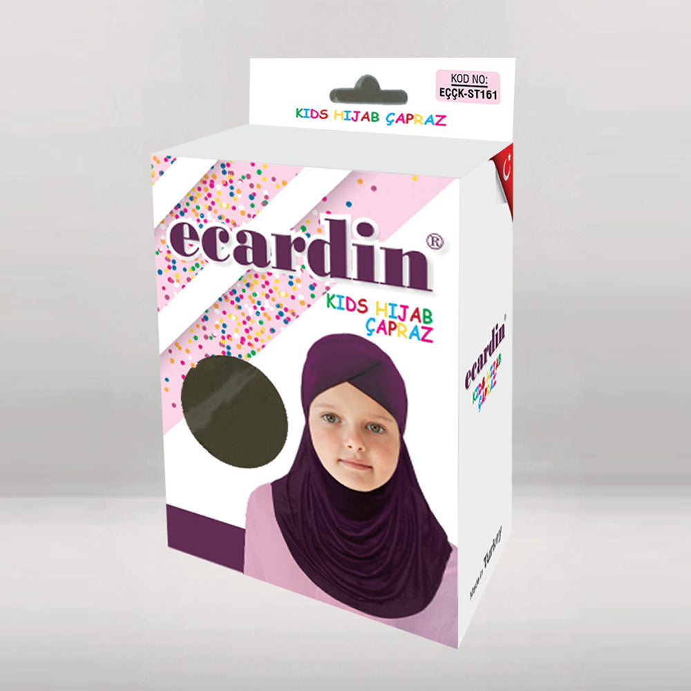 Premium Ecardin Head Scarf Hijab for Girls – Comfortable & Stylish Scarf Hijab for Kids