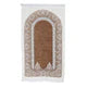 Premium Velvet Islamic Prayer Rug – Classic Mihrab Design | Soft, Elegant & Travel-Friendly