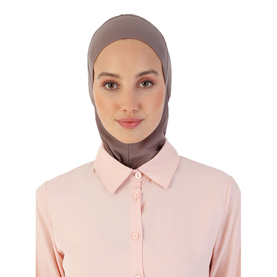 Turkish Neck Undercap for Amira Hijab: Effortless Elegance and Comfort in One Piece