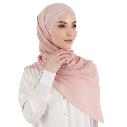 Premium Turkish Chiffon Shawl Hijab: Timeless Style with Turkish Elegance