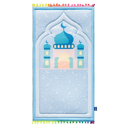 Blue-Ish Kids Prayer Mat