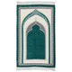 Premium Velvet Prayer Rug – Elegant Islamic Design with Multiple Color Options