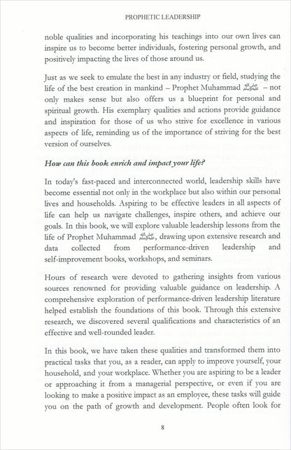Prophetic Leadership