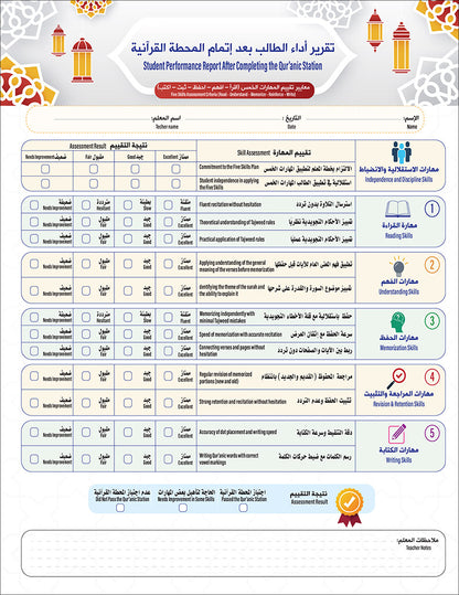 Bidaya The Five Skills Proficiency Memorization: Level 3