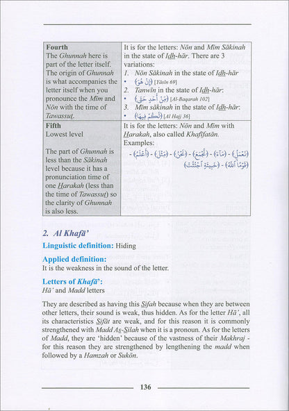 The Enlightenment - Tajweed Rules (English)