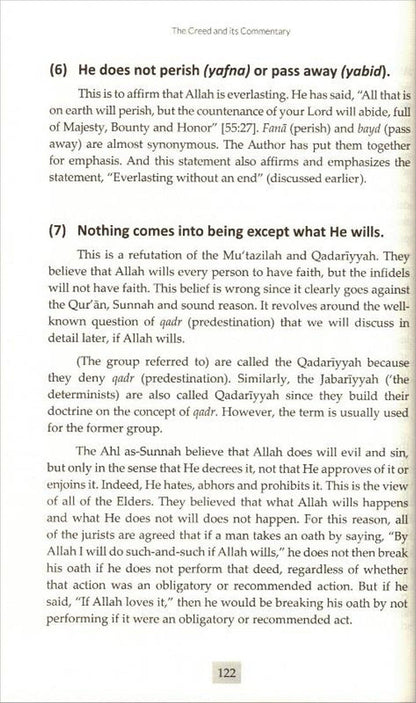 Commentary On The Creed Of Imam At-Tahawi (DCB)