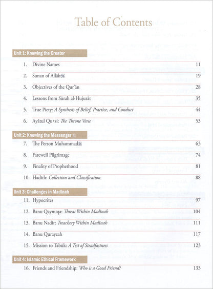 Weekend Learning Islamic Studies: Level 8  (Revised and Enlarged Edition)