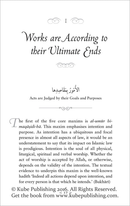 A Treasury of Sacred Maxims: A Commentary on Legal Principles