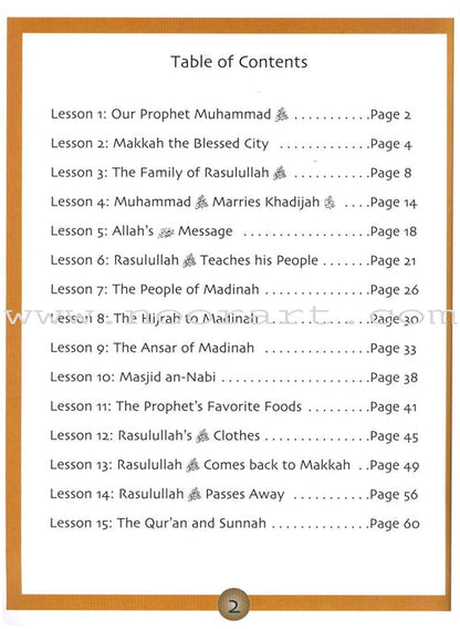 Muhammad Rasulullah The Last Prophet Textbook: Grade 1